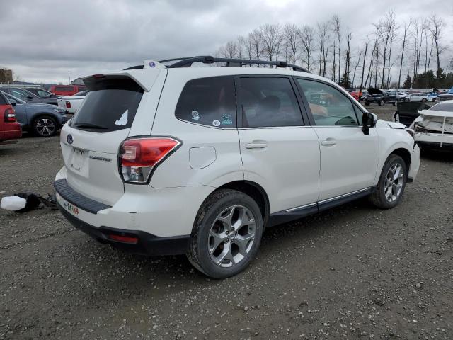 JF2SJAWC7JH521394 - 2018 SUBARU FORESTER 2.5I TOURING WHITE photo 3