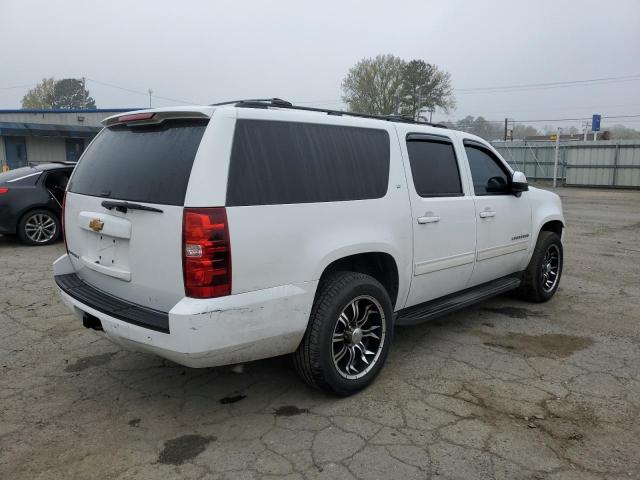 1GNSCJE04DR117989 - 2013 CHEVROLET SUBURBAN C1500 LT WHITE photo 3