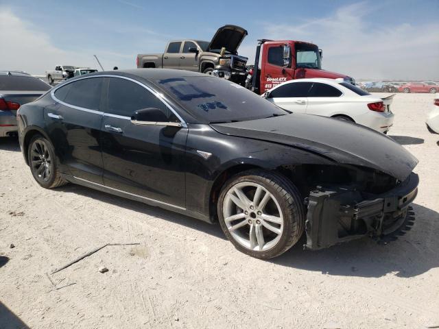 5YJSA1E29GF129520 - 2016 TESLA MODEL S Սև լուսանկար 4