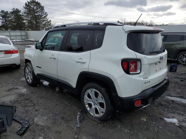 ZACCJBDT6GPC71546 - 2016 JEEP RENEGADE LIMITED WHITE photo 2