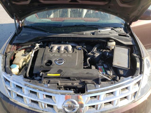 JN8AZ08W03W222305 - 2003 NISSAN MURANO SL BROWN photo 12