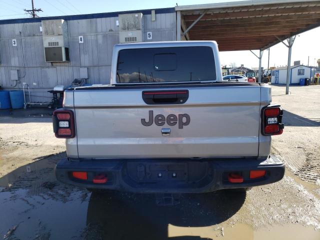 1C6JJTBG2LL124813 - 2020 JEEP GLADIATOR RUBICON SILVER photo 6