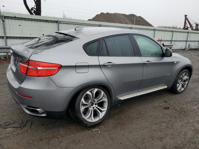 5UXFG8C52BLZ96459 - 2011 BMW X6 XDRIVE50I GRAY photo 3