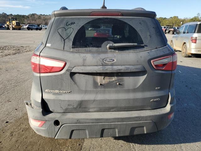 MAJ6S3GL7LC323427 - 2020 FORD ECOSPORT SE 灰色 照片 6