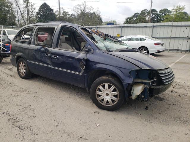 2C4GP54L35R136521 - 2005 CHRYSLER TOWN & COU TOURING Mavi foto 4