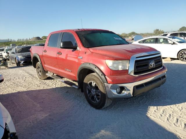 5TFDY5F17CX231853 - 2012 TOYOTA TUNDRA CREWMAX SR5 RED photo 4