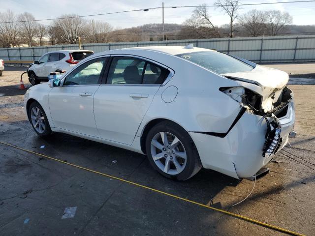 19UUA8F5XDA006535 - 2013 ACURA TL TECH WHITE photo 2