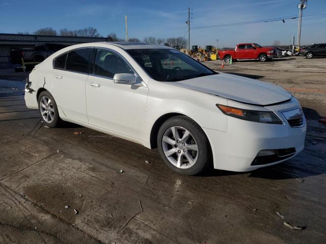 19UUA8F5XDA006535 - 2013 ACURA TL TECH WHITE photo 4