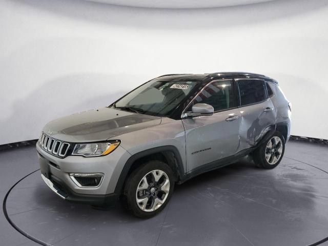 3C4NJDCB7MT600028 - 2021 JEEP COMPASS LIMITED SILVER photo 1