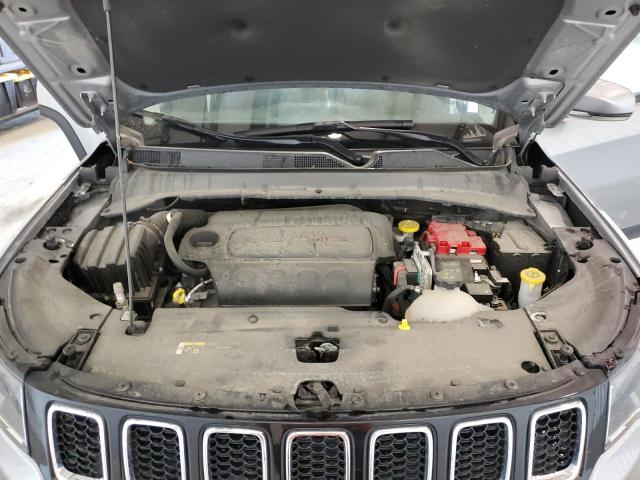 3C4NJDCB7MT600028 - 2021 JEEP COMPASS LIMITED SILVER photo 12