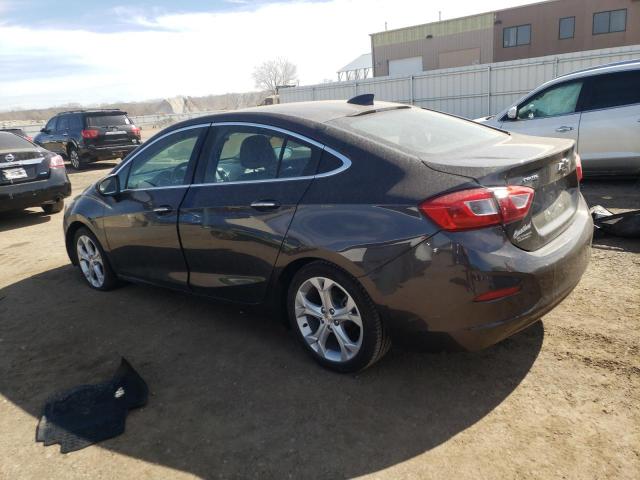 1G1BF5SM1H7270936 - 2017 CHEVROLET CRUZE PREMIER GRAY photo 2