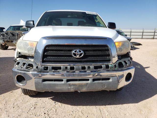 5TFRU54118X015685 - 2008 TOYOTA TUNDRA DOUBLE CAB WHITE photo 5