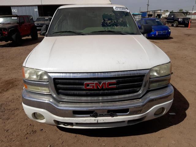 1GTEC19T06Z256904 - 2006 GMC NEW SIERRA C1500 WHITE photo 5