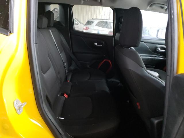 ZACCJBCT0GPD67108 - 2016 JEEP RENEGADE TRAILHAWK YELLOW photo 10