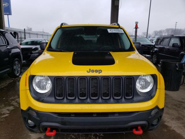 ZACCJBCT0GPD67108 - 2016 JEEP RENEGADE TRAILHAWK YELLOW photo 5