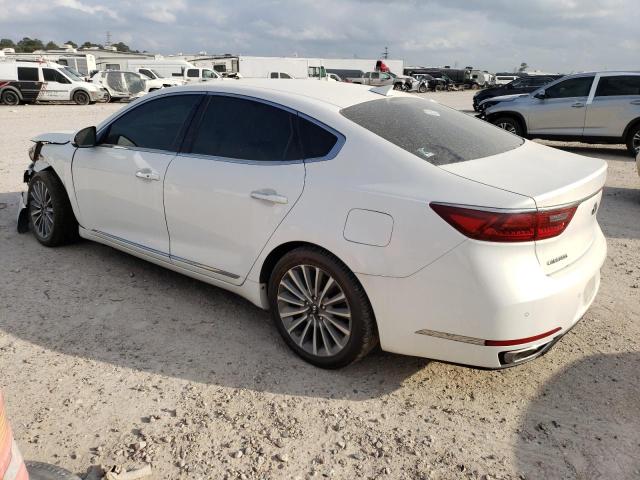 KNALB4J18K5166811 - 2019 KIA CADENZA PREMIUM WHITE photo 2