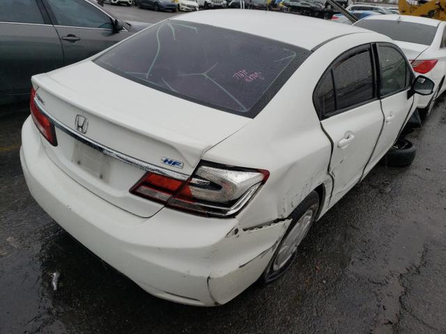 2HGFB2F62DH528007 - 2013 HONDA CIVIC HF WHITE photo 3