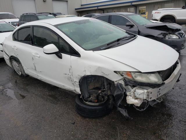 2HGFB2F62DH528007 - 2013 HONDA CIVIC HF WHITE photo 4