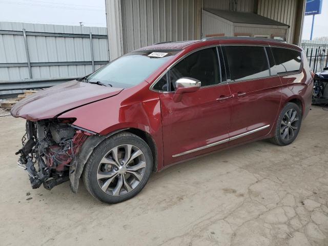 2C4RC1GG9JR198432 - 2018 CHRYSLER PACIFICA LIMITED RED photo 1