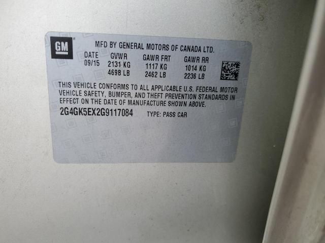 2G4GK5EX2G9117084 - 2016 BUICK REGAL 金色 照片 13