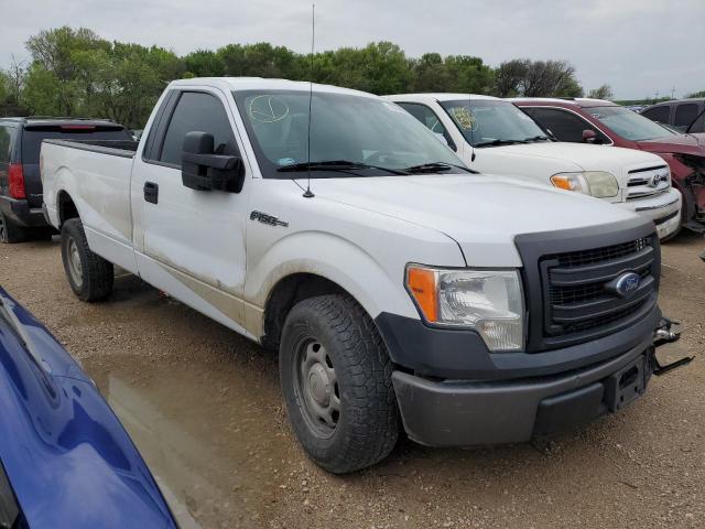 1FTMF1CMXDKG22247 - 2013 FORD F150 WHITE photo 4