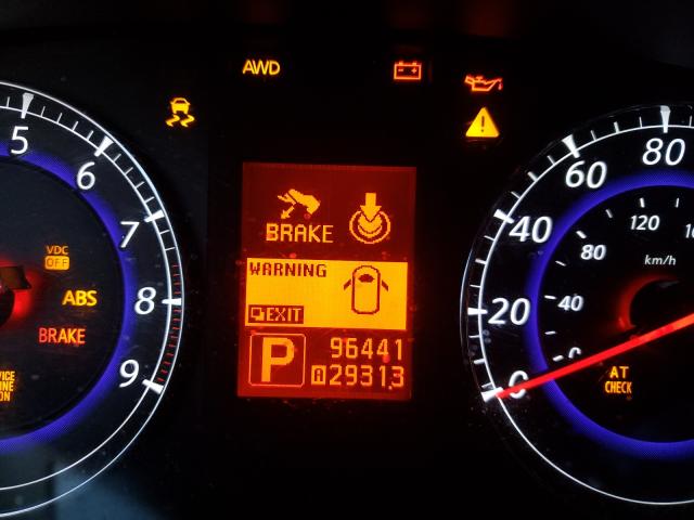 JN1AJ0HRXAM755416 - 2010 INFINITI EX35 BASE Մոխրագույն լուսանկար 8