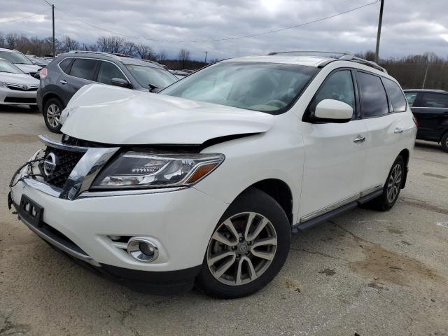 5N1AR2MN3FC665019 - 2015 NISSAN PATHFINDER S WHITE photo 1