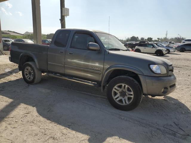 5TBBT48153S373775 - 2003 TOYOTA TUNDRA ACCESS CAB LIMITED GRAY photo 4