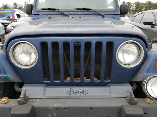 1J4FA69SX4P704258 - 2004 JEEP WRANGLER / RUBICON BLUE photo 11