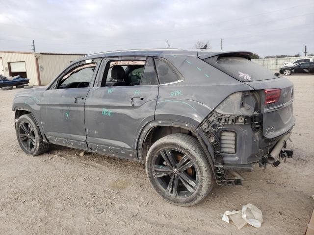 1V26E2CA6LC221034 - 2020 VOLKSWAGEN ATLAS CROS SE Серый фото 2