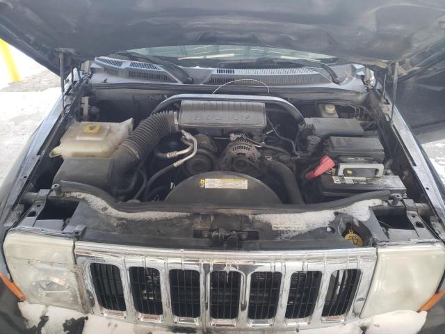 1J8HG48K58C231104 - 2008 JEEP COMMANDER SPORT შავი ფოტო 11