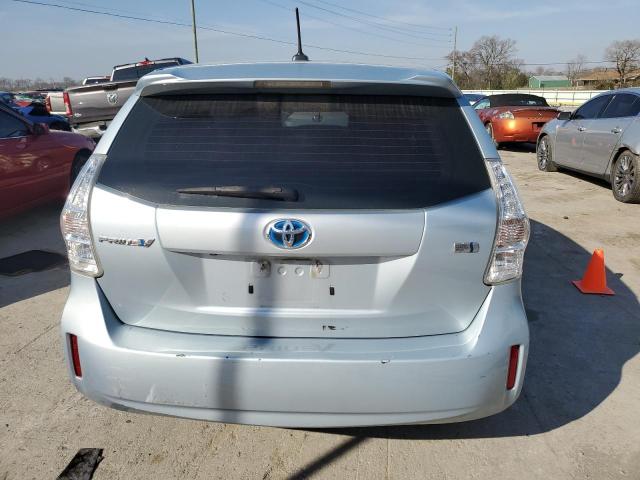 JTDZN3EU1C3026549 - 2012 TOYOTA PRIUS V BLUE photo 6