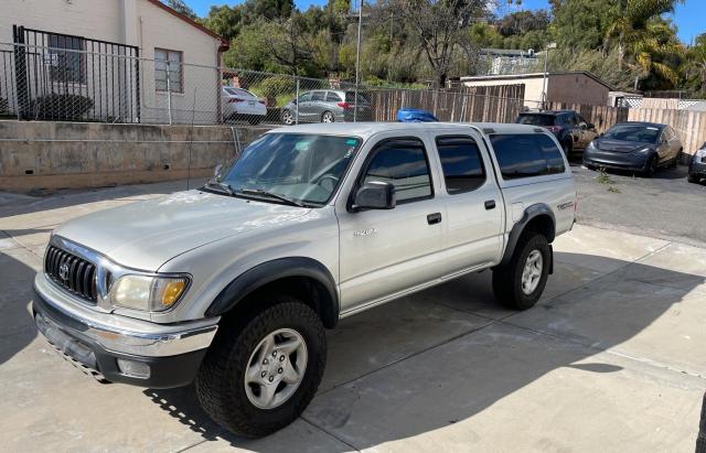 5TEGN92N61Z858183 - 2001 TOYOTA TACOMA DOUBLE CAB PRERUNNER SILVER photo 2
