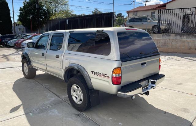 5TEGN92N61Z858183 - 2001 TOYOTA TACOMA DOUBLE CAB PRERUNNER SILVER photo 3