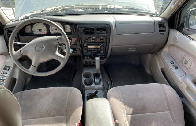 5TEGN92N61Z858183 - 2001 TOYOTA TACOMA DOUBLE CAB PRERUNNER SILVER photo 9