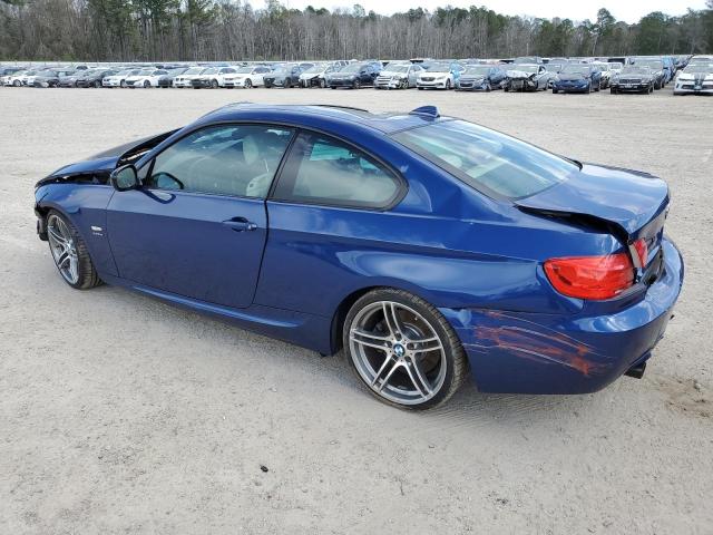 WBAKG1C51CJ217148 - 2012 BMW 335 I SULEV BLUE photo 2