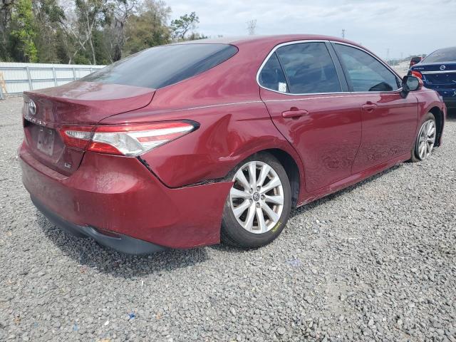 4T1B11HK4JU645533 - 2018 TOYOTA CAMRY L RED photo 3