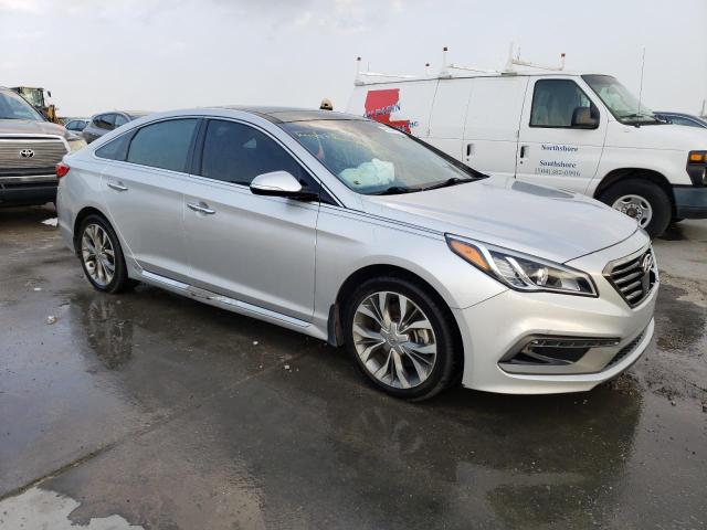 5NPE34AB4FH155070 - 2015 HYUNDAI SONATA SPORT SILVER photo 4