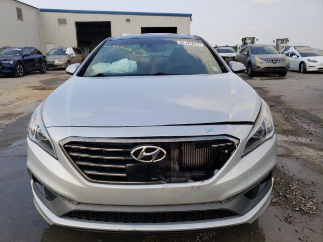 5NPE34AB4FH155070 - 2015 HYUNDAI SONATA SPORT SILVER photo 5