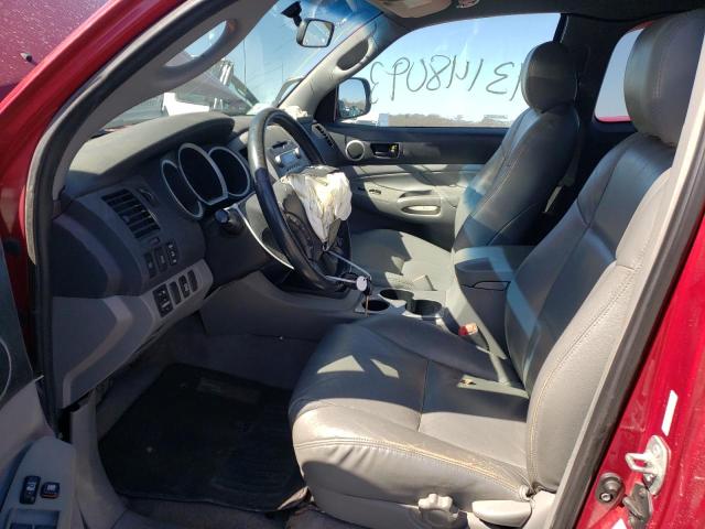 5TEUU42N37Z439645 - 2007 TOYOTA TACOMA ACCESS CAB წითელი ფოტო 7