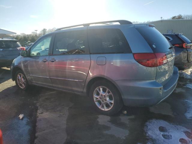 5TDBA22C44S026855 - 2004 TOYOTA SIENNA XLE BLUE photo 2