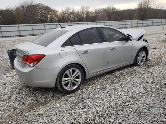 1G1PG5SB5D7268392 - 2013 CHEVROLET CRUZE LS A LTZ SILVER photo 3