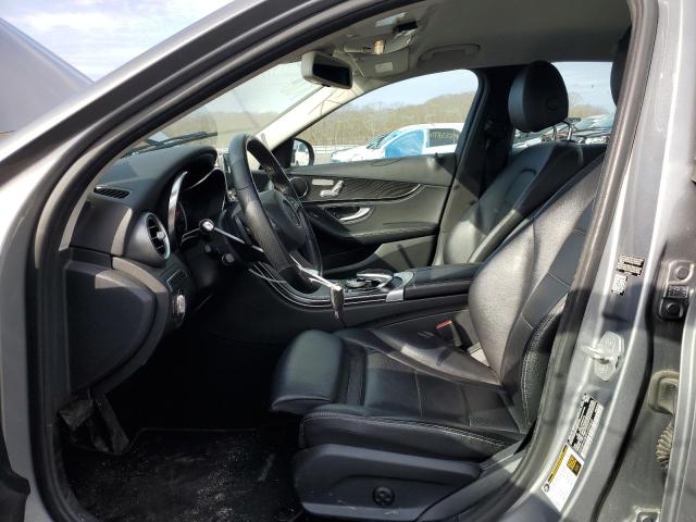 55SWF4KBXFU059869 - 2015 MERCEDES-BENZ C 300 4MATIC SILVER photo 7