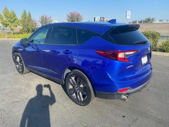 5J8TC1H60KL010811 - 2019 ACURA RDX A-SPEC BLUE photo 3