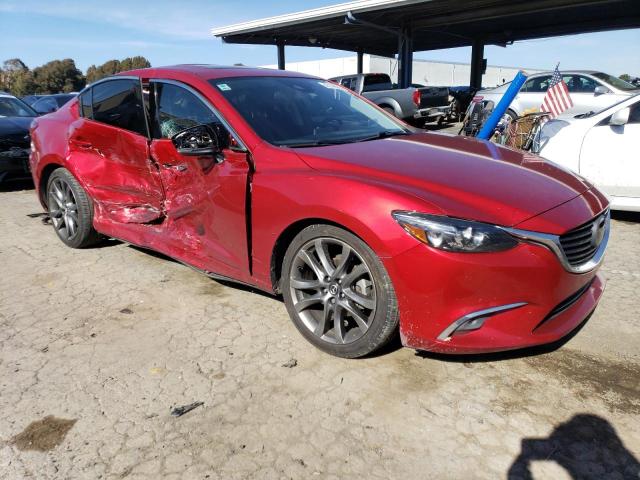 JM1GL1W55H1131686 - 2017 MAZDA 6 GRAND TOURING RED photo 4