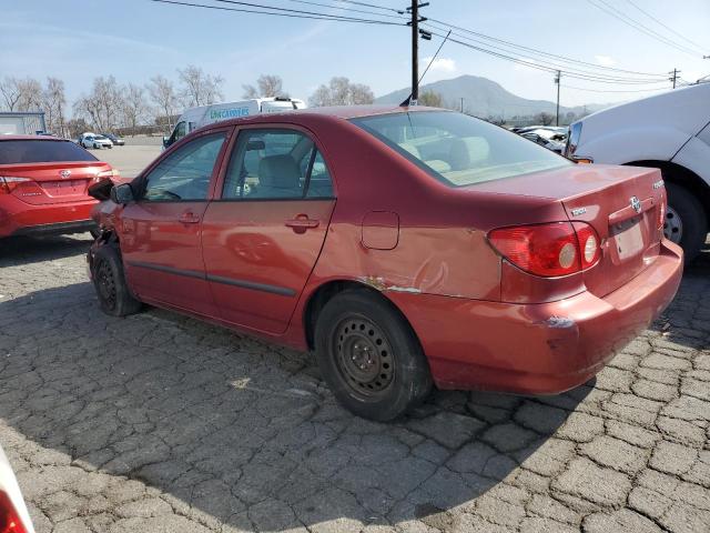 1NXBR32E25Z478974 - 2005 TOYOTA COROLLA CE BURGUNDY photo 2