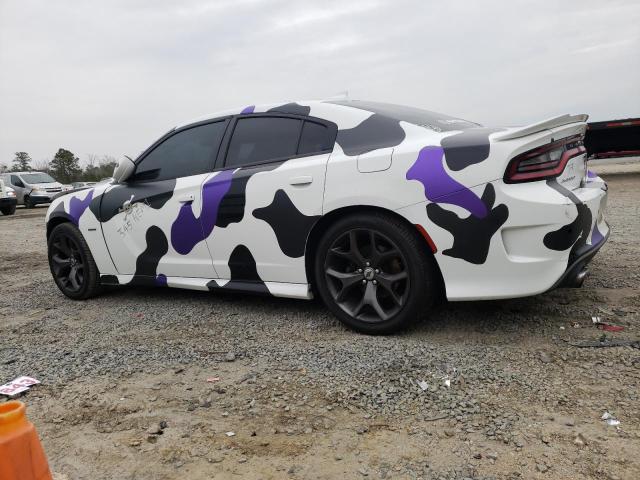 2C3CDXCT7KH630052 - 2019 DODGE CHARGER R/T WHITE photo 2