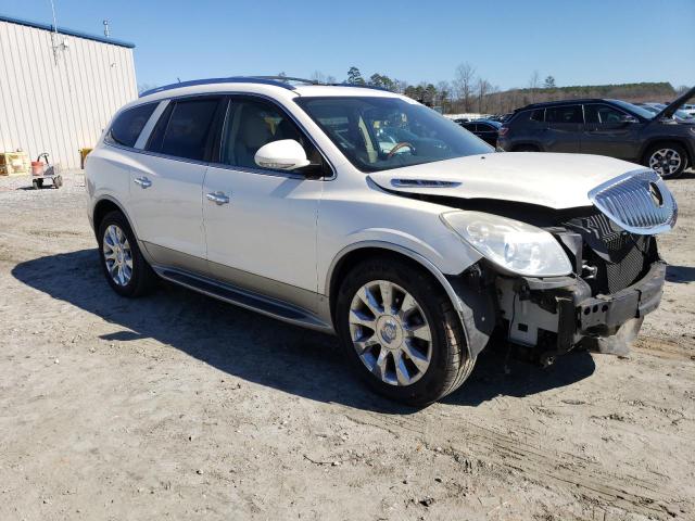 5GAKRCED0BJ137336 - 2011 BUICK ENCLAVE CXL WHITE photo 4