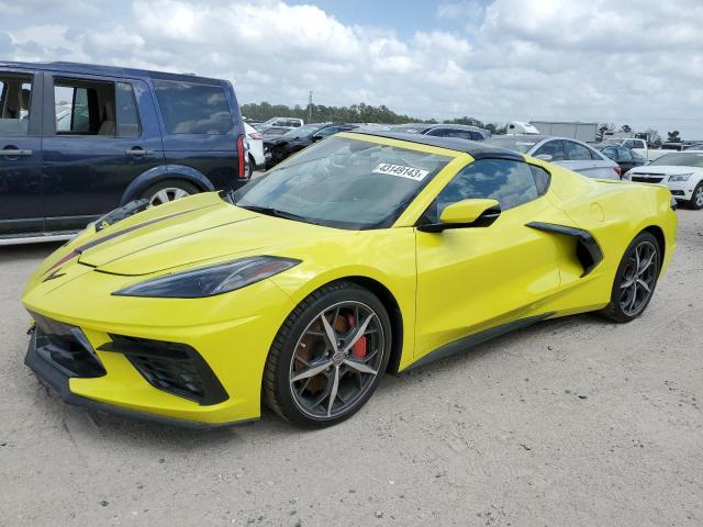 1G1YA2D42P5102222 - 2023 CHEVROLET CORVETTE STINGRAY 1LT YELLOW photo 1