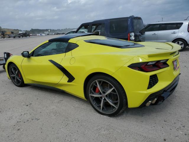 1G1YA2D42P5102222 - 2023 CHEVROLET CORVETTE S YELLOW photo 2